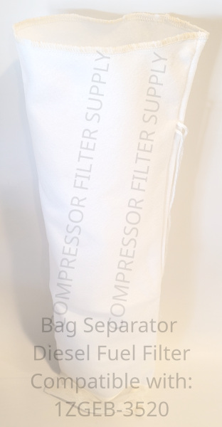GULFGATE 1ZGEB-3520 Bag Separator Diesel Fuel Filter