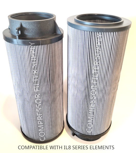 Parker 933612, 
933612Q, 933734, 933734Q, 933735, 933735Q, 933736, 933736Q, , Parker IL8 Elements, 39 inch Nominal